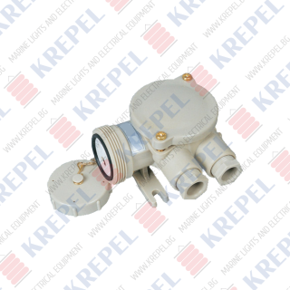 Nylon socket for marine applications, 2P, 24V, 16A